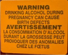 Mention d'avertissement sanitaire