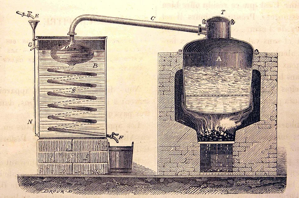 How spirits are made — Photo: El Bibliomata